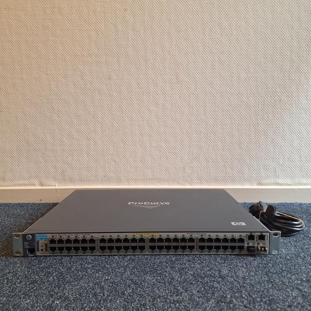 HP ProCurve 2610-48 J9089A - Netwerkswitch - 48-Poorts, Computers en Software, Gebruikt, ., Ophalen of Verzenden, .