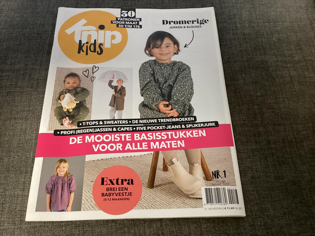 Knip Kids 1-2-3-4-5-6 2023 prijs per stuk, Hobby en Vrije tijd, Kledingpatronen, Ophalen of Verzenden, Zo goed als nieuw, Kind