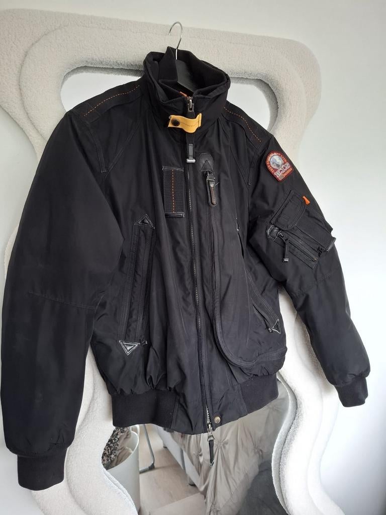Parajumpers Winterjas Slim Fit Maat S, Zwart, Parajumpers, Ophalen of Verzenden, Zo goed als nieuw