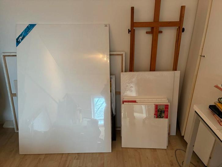 Diverse maten canvas schildersdoeken - Nieuw, Hobby en Vrije tijd, Schilderen, Nieuw, Doek, Ophalen