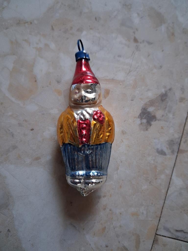 Oude kerstbal  clown, Diversen, Kerst, Ophalen