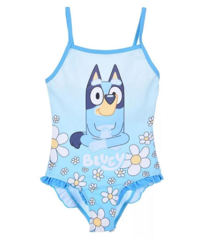 Bluey Zwempak / Badpak Blauw - Maat 98 - 104 - 110 - 116, Kinderen en Baby's, Kinderkleding | Kinder-zwemkleding, Nieuw, Badpak