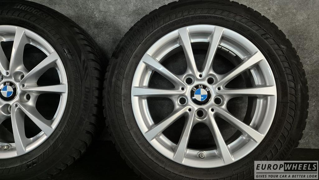 16 inch BMW 3 Serie F30 F31 F32 4 Style 390 winterbanden E90, Gebruikt, -, Banden en Velgen, -