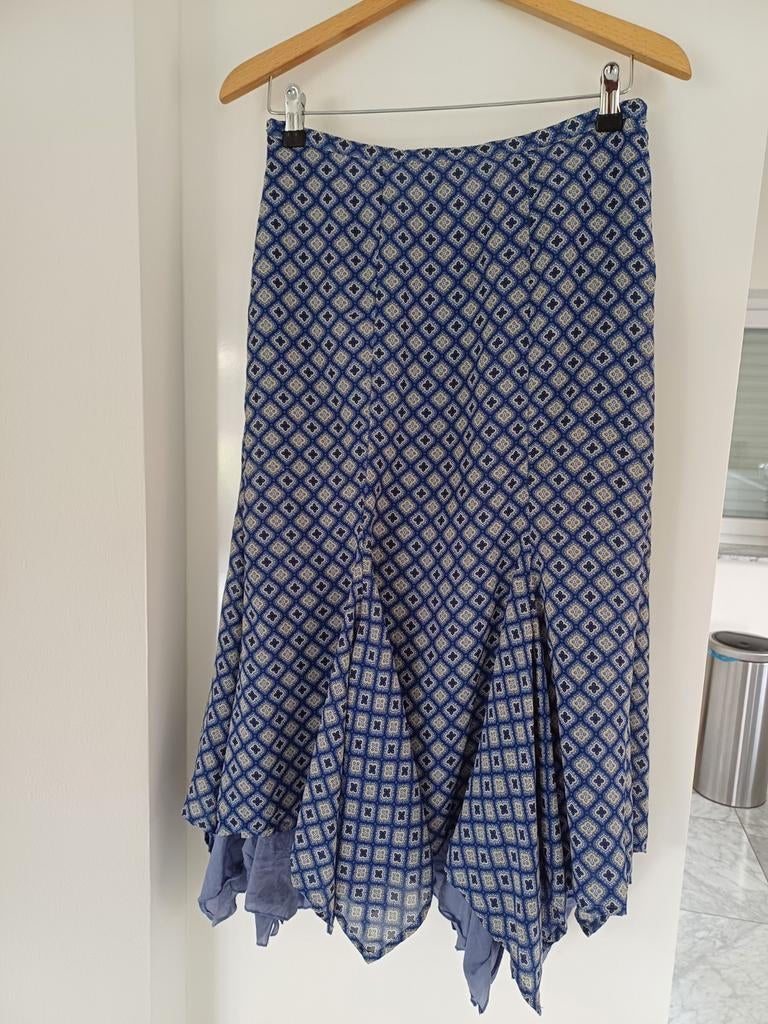 Sandwich rok maat 38 nieuwstaat, Kleding | Dames, Rokken, Maat 38/40 (M), Blauw, Ophalen of Verzenden, Zo goed als nieuw