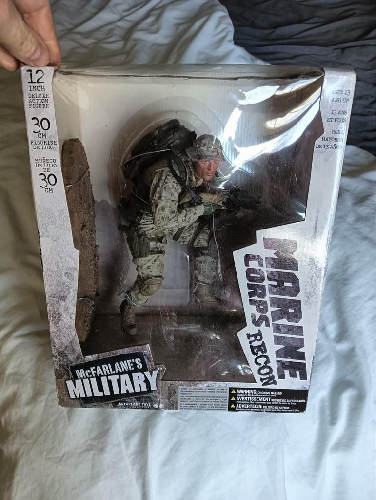 Mcfarlane Military series marine 12 inch, Ophalen of Verzenden, Zo goed als nieuw