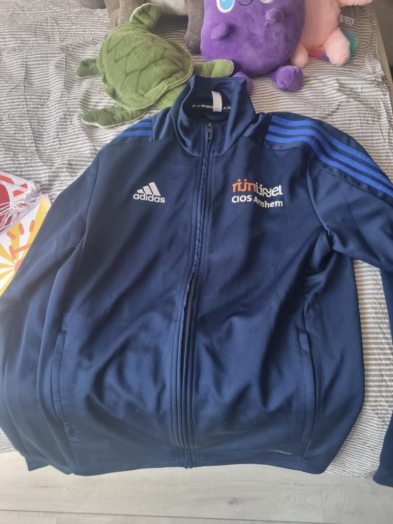 Nieuw Adidas CIOS Arnhem Rijn IJssel Trainingsjas, Blauw, Nieuw, Ophalen of Verzenden, Adidas