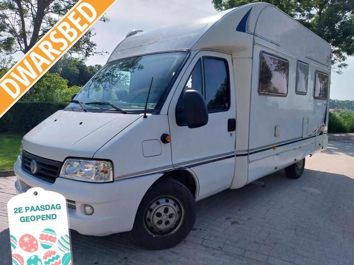 TEC Rotec Leuke starters camper met 2 grote zonnepanelen !!, Caravans en Kamperen, Campers, Bedrijf, tot en met 2, Half-integraal