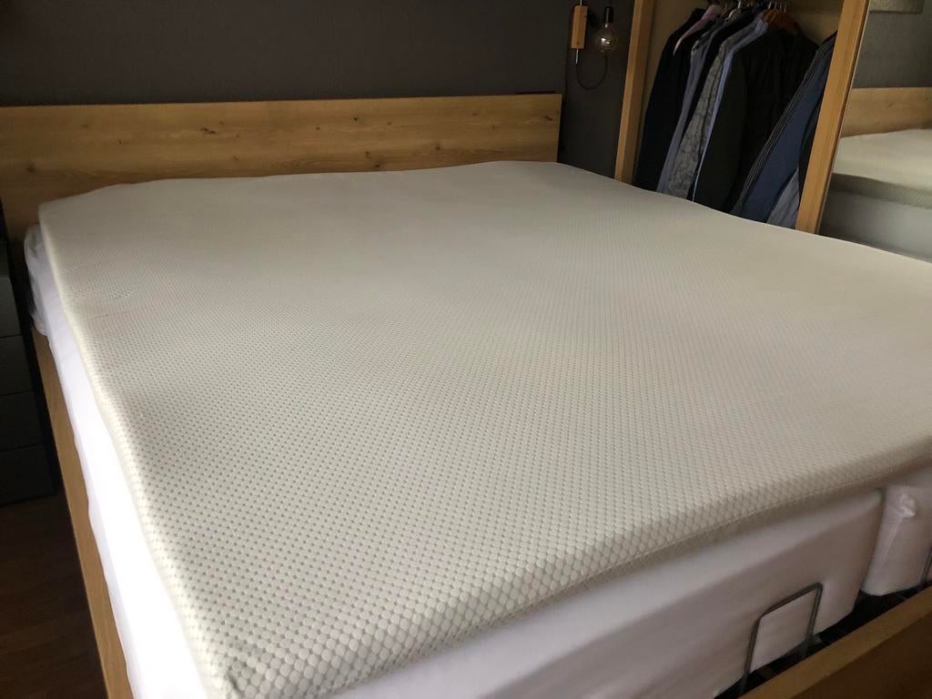 Topper 200x 180, Ophalen, Overige kleuren, Tweepersoons, Zo goed als nieuw
