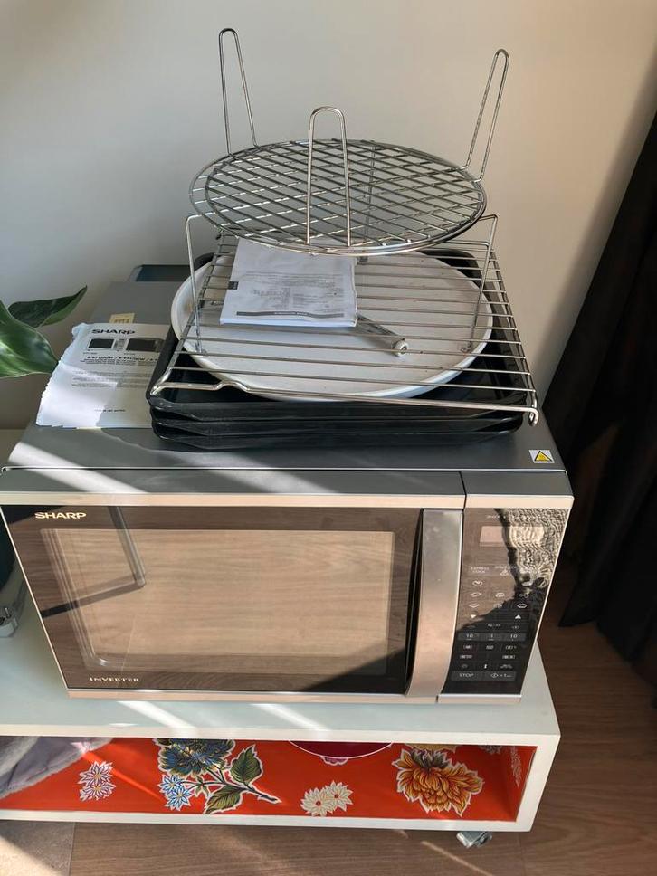 Sharp combi magnetron, Witgoed en Apparatuur, Magnetrons, Gebruikt, Ophalen