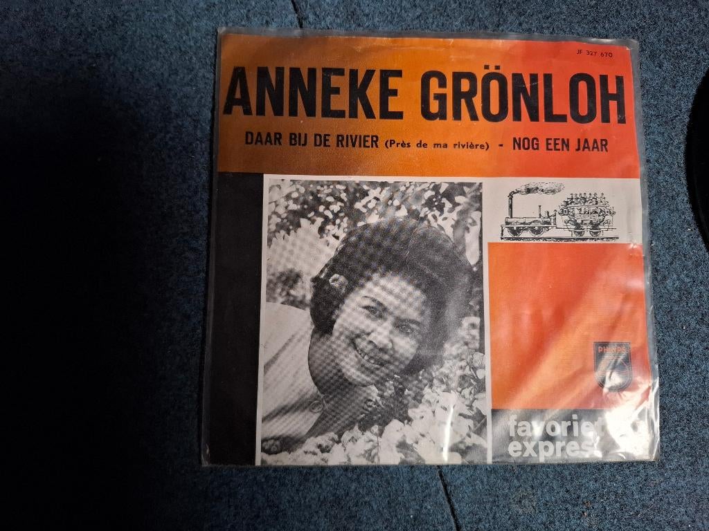 singles Anneke Gronloh, Cd's en Dvd's, Vinyl | Nederlandstalig, Ophalen of Verzenden, Gebruikt, Overige formaten, Levenslied of Smartlap