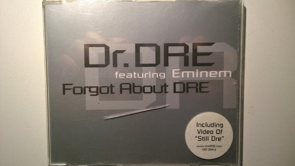 Dr. Dre Featuring Eminem - Forgot About Dre, Maxi-single, Ophalen of Verzenden, Zo goed als nieuw, 1 single
