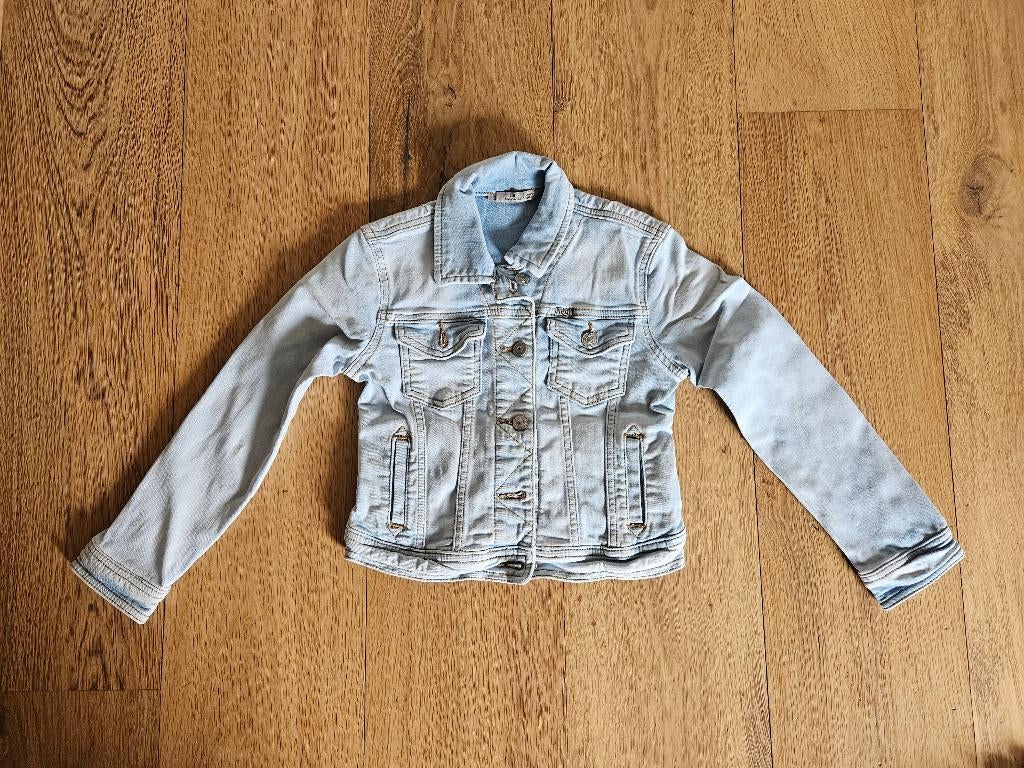 Spijkerjasje LTB 128, Ophalen of Verzenden, Zo goed als nieuw, Meisje, Jas