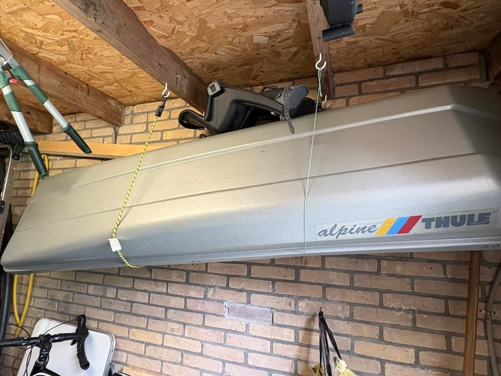 Alpine Thule dakkoffer, Ophalen, Gebruikt