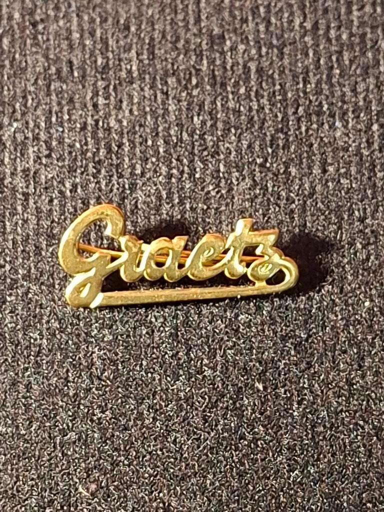 Oud embleem GRAETZ Radio en Televisie, Verzamelen, Ophalen of Verzenden, Gebruikt, Overige onderwerpen