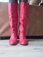 Hoge rode laarzen maat 41, Ophalen of Verzenden, Rood, Hoge laarzen