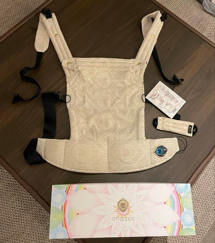 Artipoppe Zeitgeist Argus Oat babydrager, Overige merken, Buik of Rug, Ophalen of Verzenden, Zo goed als nieuw
