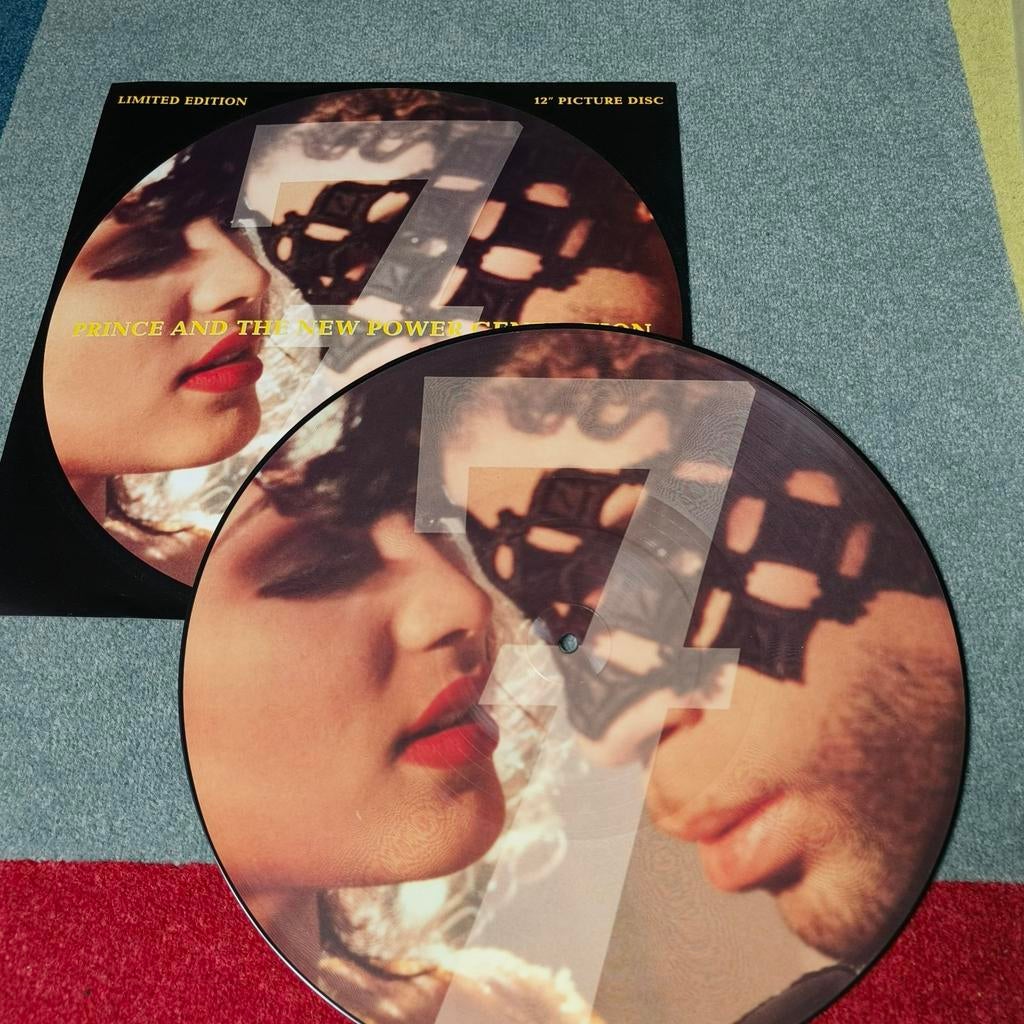 Prince lp picture disc 7, 1980 - 1989, Ophalen of Verzenden, Zo goed als nieuw, 12 inch