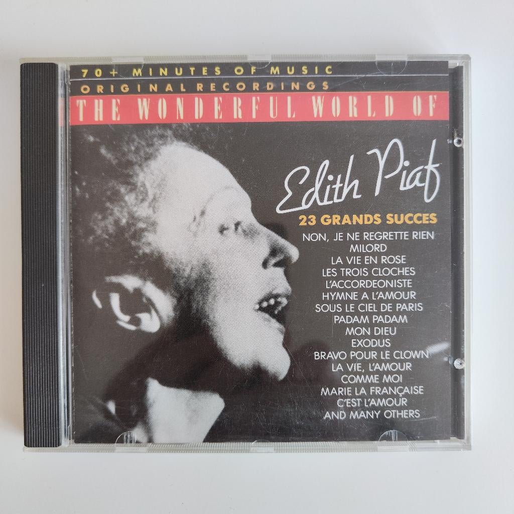 Edith Piaf – The Wonderful World Of Edith Piaf, Ophalen of Verzenden, Zo goed als nieuw