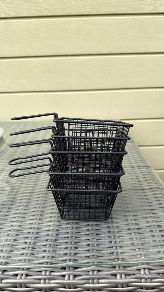 Patat bakjes, Overige typen, Ophalen, Zo goed als nieuw, Zwart