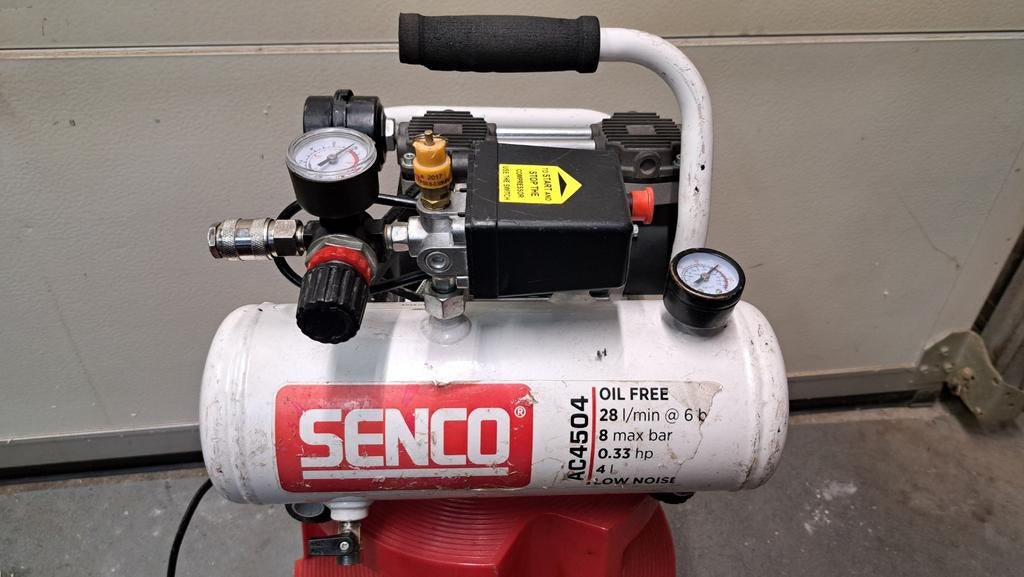 SENCO AC4504 Compressor, Minder dan 25 liter, Ophalen, Minder dan 200 liter/min
