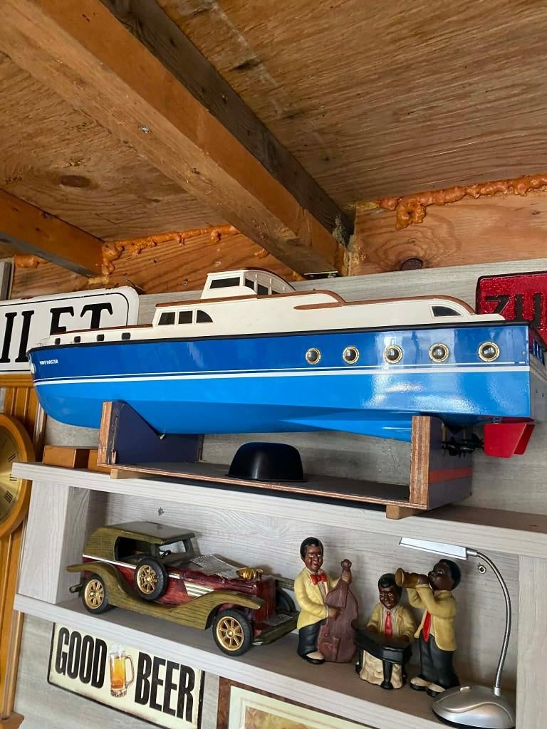 modelboot, Hobby en Vrije tijd, Modelbouw | Boten en Schepen, Ophalen, Gebruikt, Groter dan 1:32