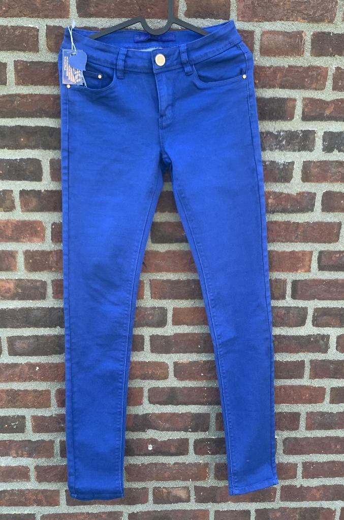 R. Display / Skinny Broek / Maat S  / Nieuw met prijskaartje, Kleding | Dames, Broeken en Pantalons, Blauw, Ophalen of Verzenden