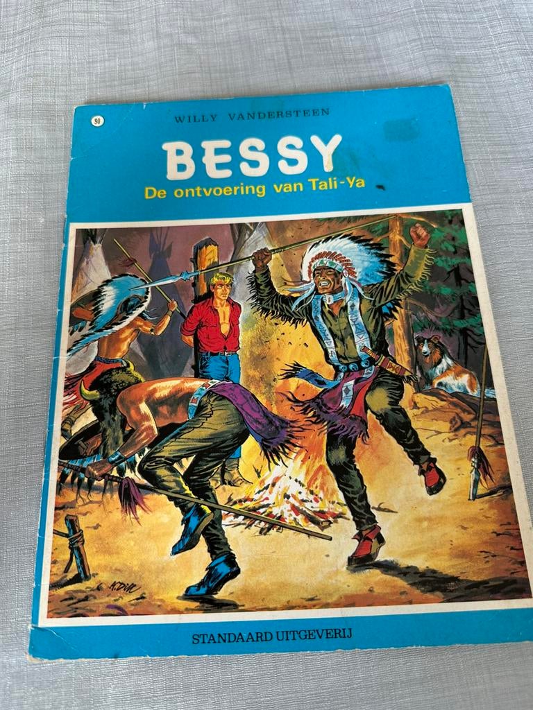 Stripboek Bessy - de ontvoering van Tali - Ya, Eén stripboek, Ophalen of Verzenden, Gelezen