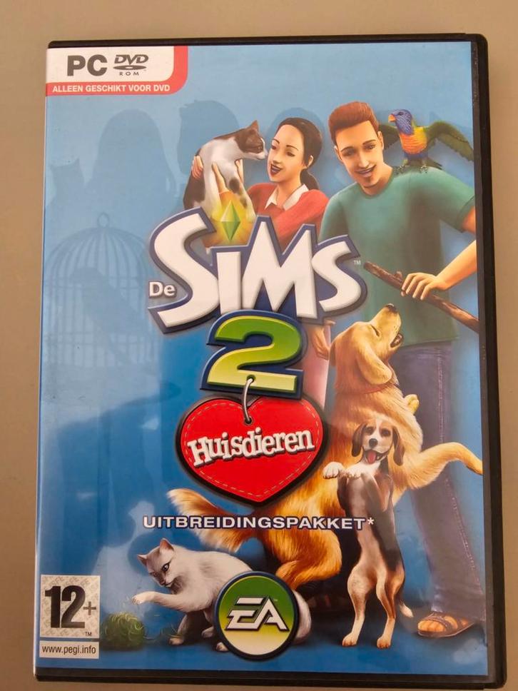 Pc game De Sims 2 huisdieren, Spelcomputers en Games, Games | Pc, Zo goed als nieuw, Strategie en Constructie, 1 speler, Vanaf 3 jaar