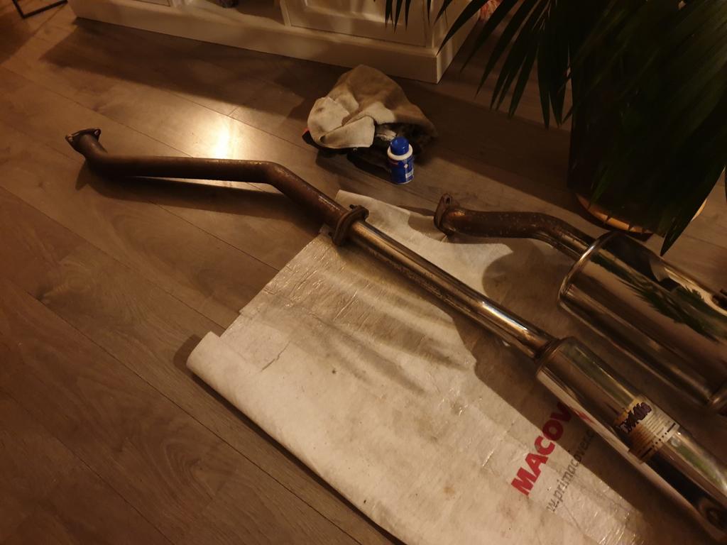 Invida 2,5 catback uitlaatsysteem honda EP, Auto-onderdelen, Uitlaatsystemen, Ophalen, Honda