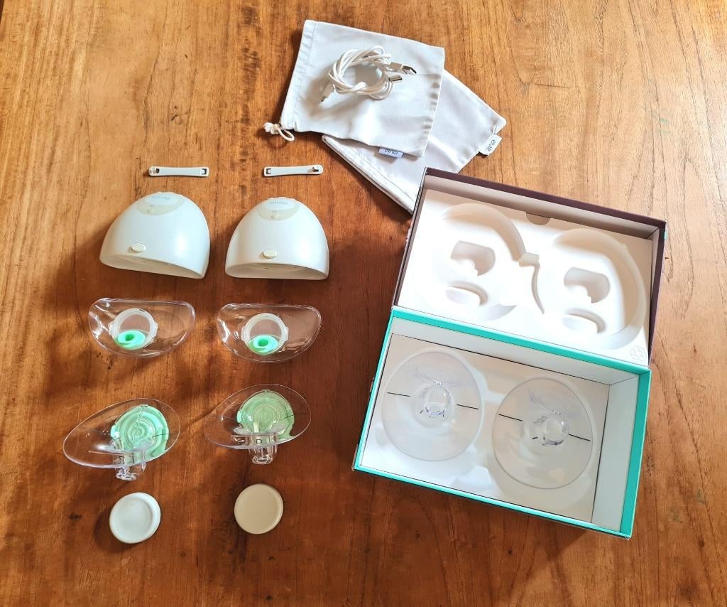 Elvie dubbele borstkolf, Kinderen en Baby's, Babyvoeding en Toebehoren, Ophalen of Verzenden, Borstkolf