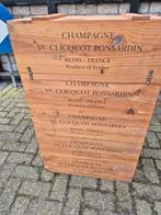 Decoratieve Clicquot champagne kistjes., Ophalen, Gebruikt, 100 cm of meer, 60 cm of meer