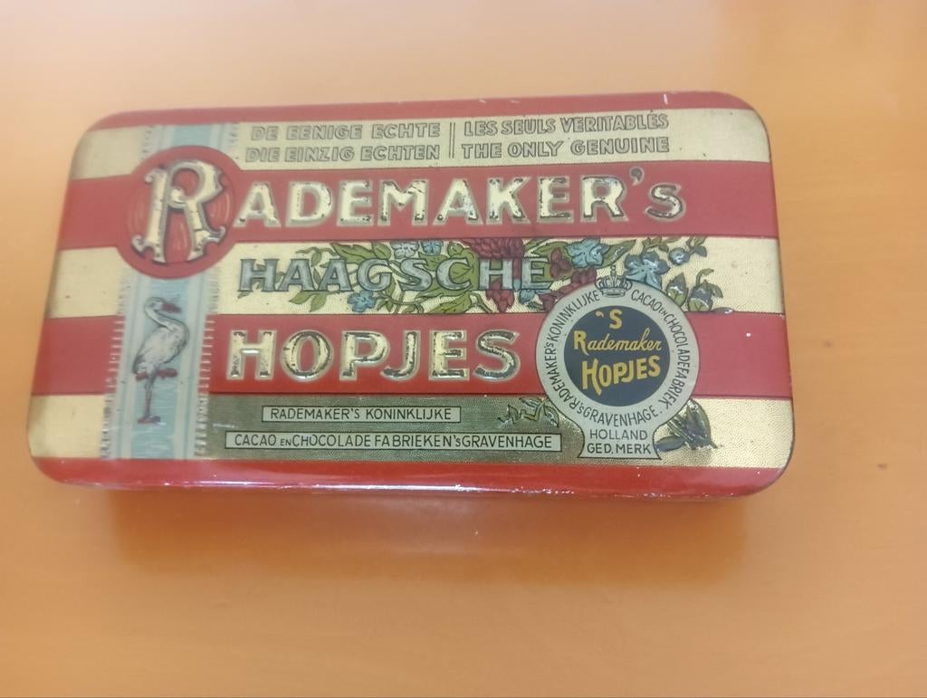 Rademaker's hopjes intact blikje, Verzenden, Gebruikt, Overige