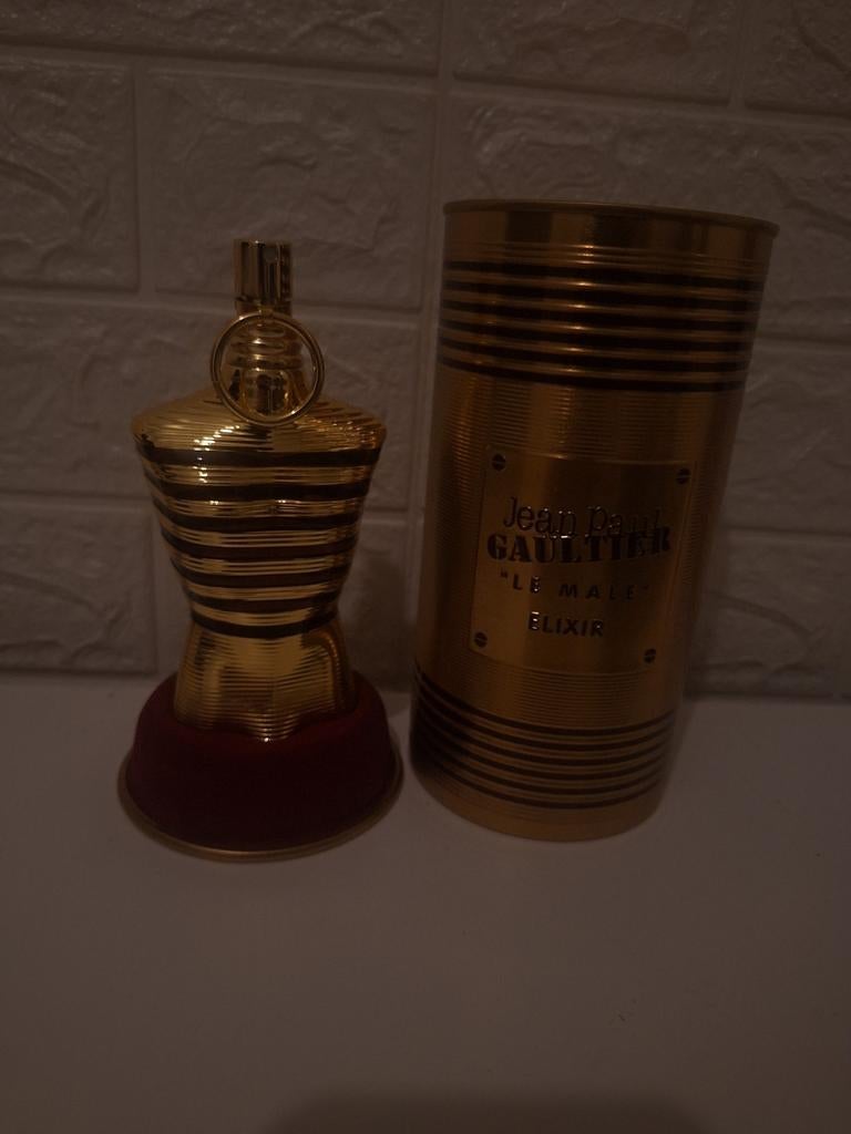 Jean paul gaultier le male elixir 125ml, Ophalen of Verzenden, Zo goed als nieuw