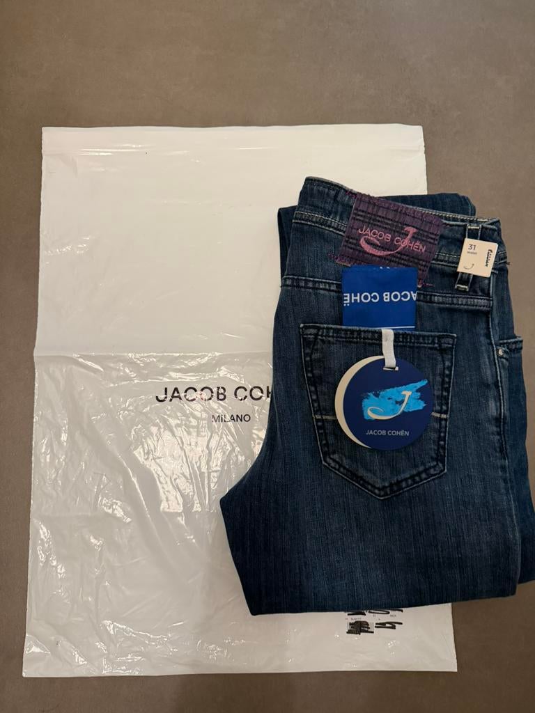 Jacob cohen 622 maat 31 (valt als 30) NIEUW!, Kleding | Heren, Spijkerbroeken en Jeans, Ophalen of Verzenden, Zo goed als nieuw