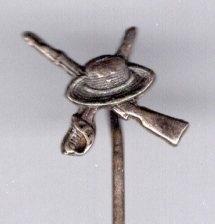 Demobilisatie speld 1950 KNIL ( M_170 ), Verzamelen, Speldjes, Pins en Buttons, Nieuw, Speldje of Pin, Stad of Land, Verzenden