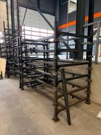 Stalen opslagpallet steigerpallet bokken voor bouwmateriaal, Ophalen, Overige typen, Minder dan 2 meter