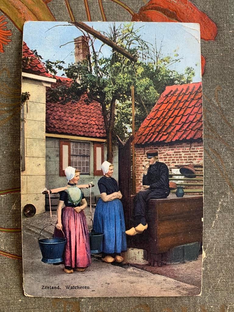1920 Zeeland - Walcheren (NR), Ophalen of Verzenden, 1920 tot 1940, Gelopen, Klederdracht