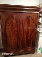 Antieke notenhouten Biedermeier meidenkast, Antiek en Kunst, Antiek | Meubels | Kasten, Ophalen