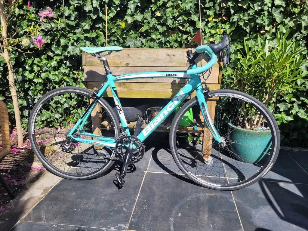 Bianchi Via Nirone 7 racefiets - 53 cm, 28 inch, Gebruikt, Carbon, 15 tot 20 versnellingen