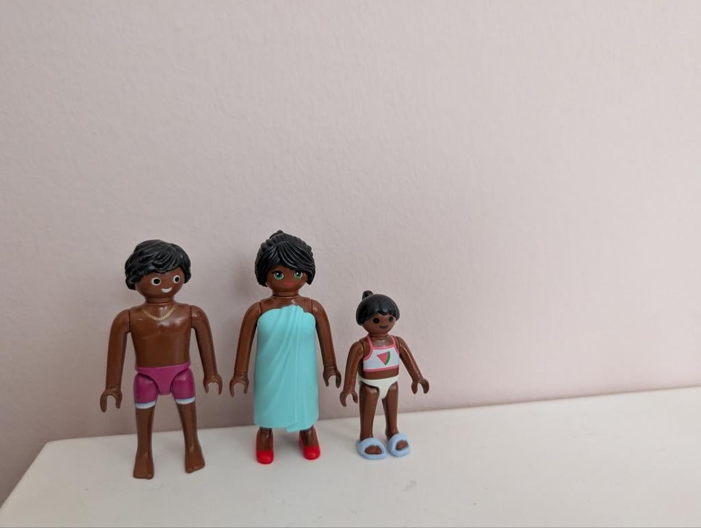 Playmobil getinte poppetjes, Ophalen of Verzenden, Zo goed als nieuw, Complete set
