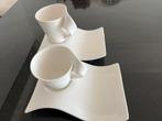 Thee/koffiemokken en schotels New Wave Villeroy & Boch, Huis en Inrichting, Keuken | Servies, Ophalen of Verzenden, Zo goed als nieuw