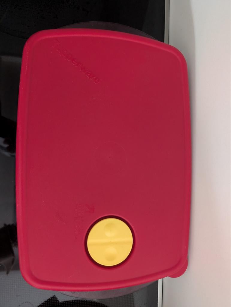 Tupperware deksel crystal clear schaal, Ophalen of Verzenden, Zo goed als nieuw, Overige typen