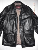 Prachtige gevoerde leren jas van Marlboro - nieuwstaat, Maat 48/50 (M), Zwart, Zo goed als nieuw, Marlboro