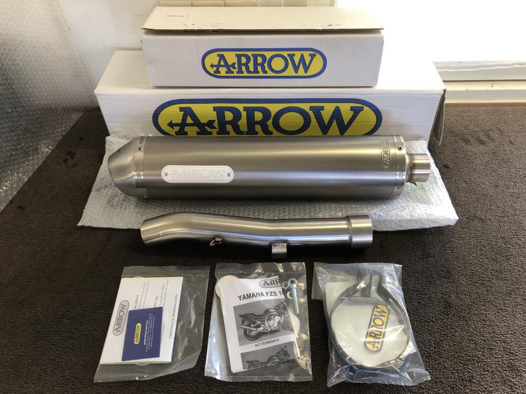 Arrow Race-Tech uitlaat demper Yamaha FZS1000 Fazer 01-05, Motoren, Verzenden, Arrow Special Parts S.p.A., Nieuw, Info@arrow.it