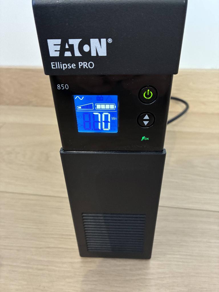 Eaton Elipse Pro 850 UPS, werkt met home assistant NUT, Computers en Software, Ophalen of Verzenden, Gebruikt