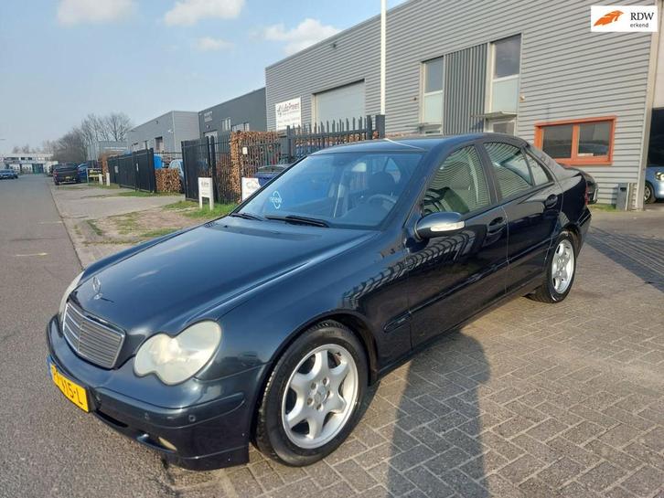 Mercedes-Benz C-klasse 180 kompressor Classic 4 deurs + gere, Auto's, Mercedes-Benz, Bedrijf, Te koop, C-Klasse, ABS, Airbags