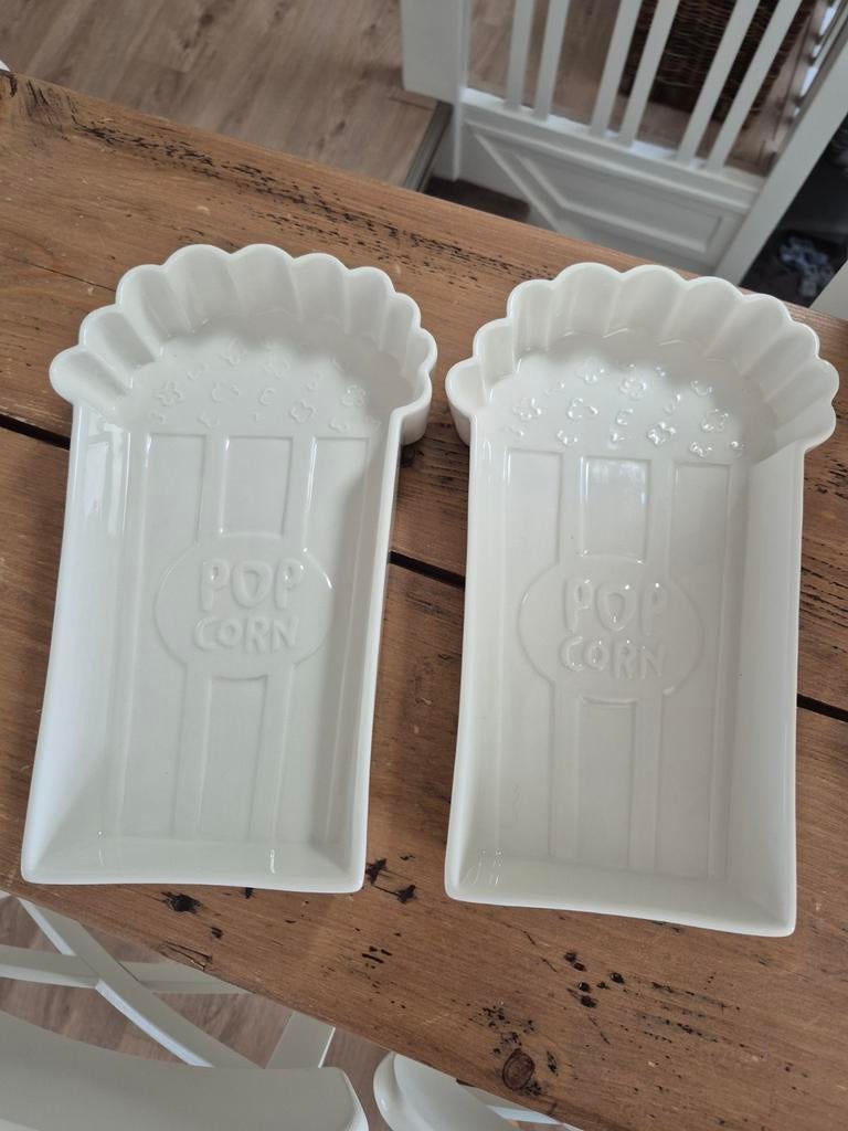 Riviera Maison Popcorn bakjes (2 stuks), Ophalen of Verzenden, Nieuw, Schaal of Schalen