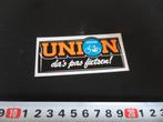 sticker UNION da's pas fietsen ! *, Ophalen, Zo goed als nieuw