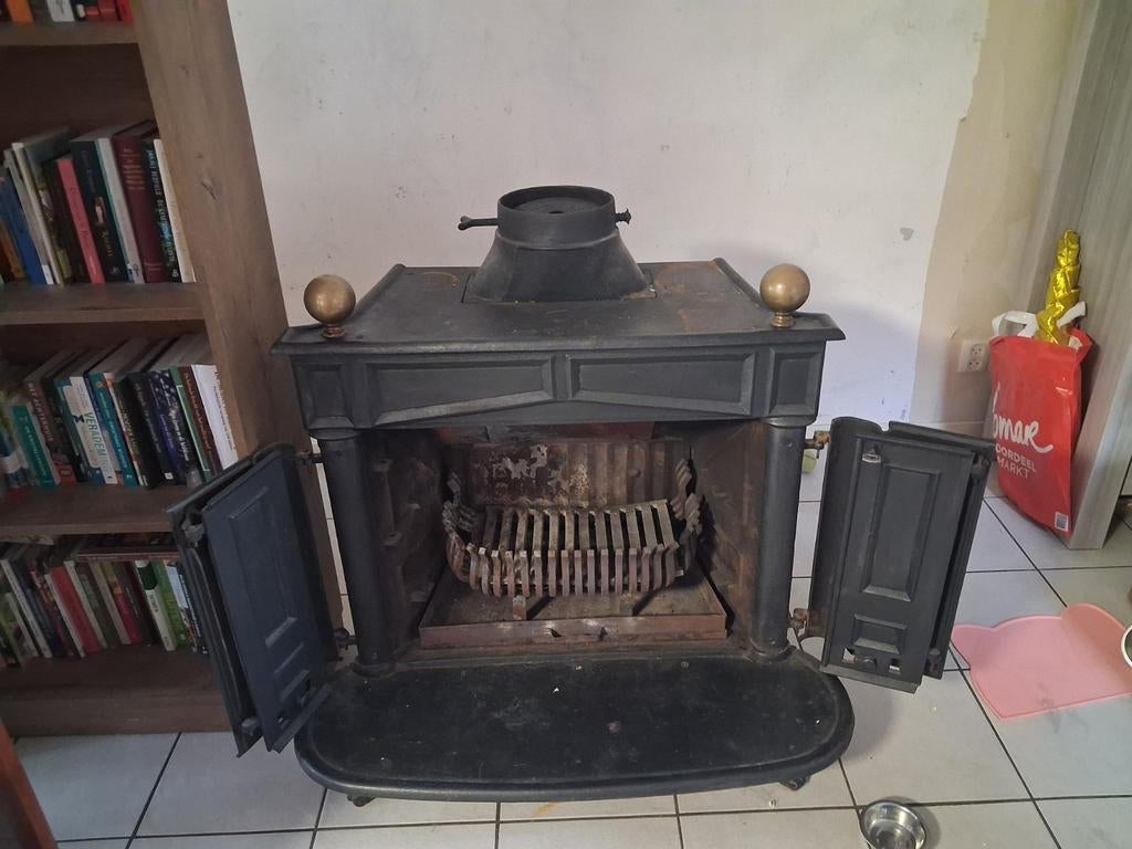 Klassieke openhaard, Ophalen, Houthaard