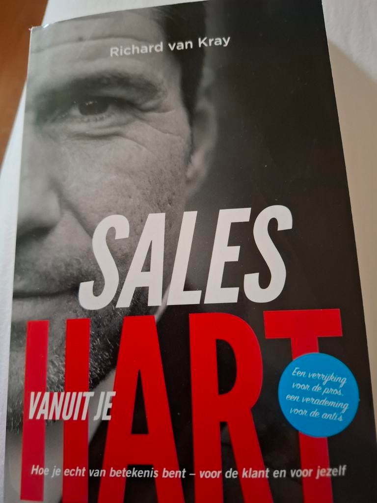 Sales vanuit je hart - Richard van Kray, Ophalen of Verzenden, Gelezen, Richard van Kray